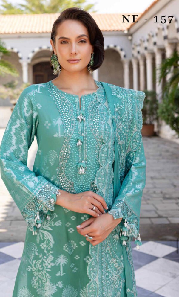 Nureh Exclusive - Lawn jacquard’25 - NE :157 - Image 2