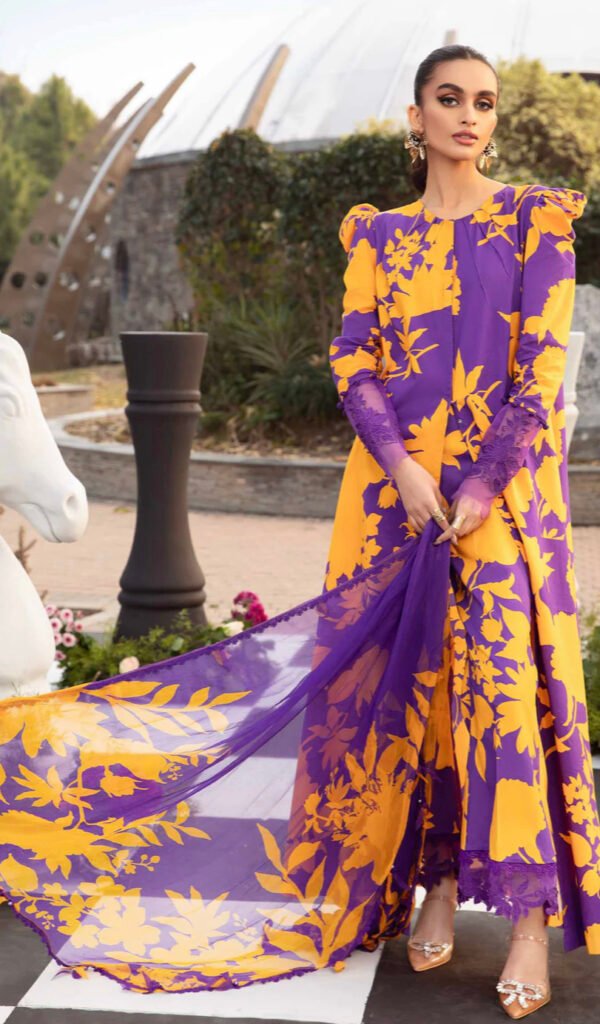 M print Lawn - 2024-code-11A