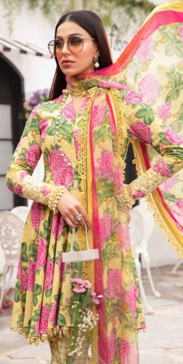 M print Lawn - 2024-code-3A - Image 2
