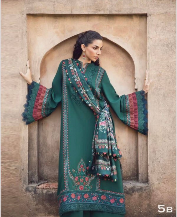 Maria b - M print -5B-winters Collection 2024 - Image 3