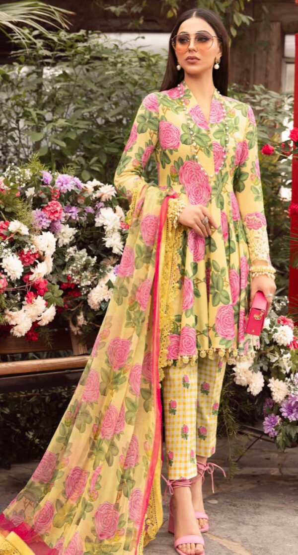 M print Lawn - 2024-code-3A
